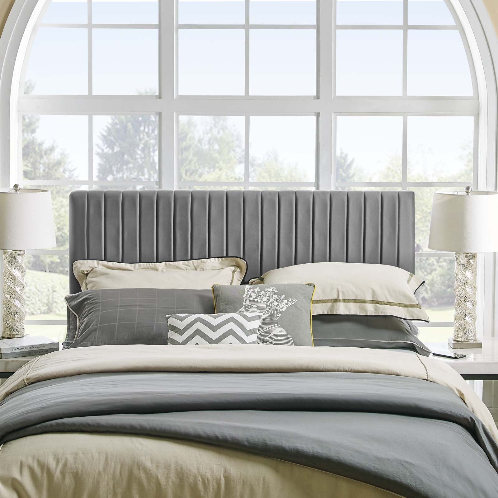 Modway Keira Full/Queen Performance Velvet Headboard | Headboards | Modishstore-18