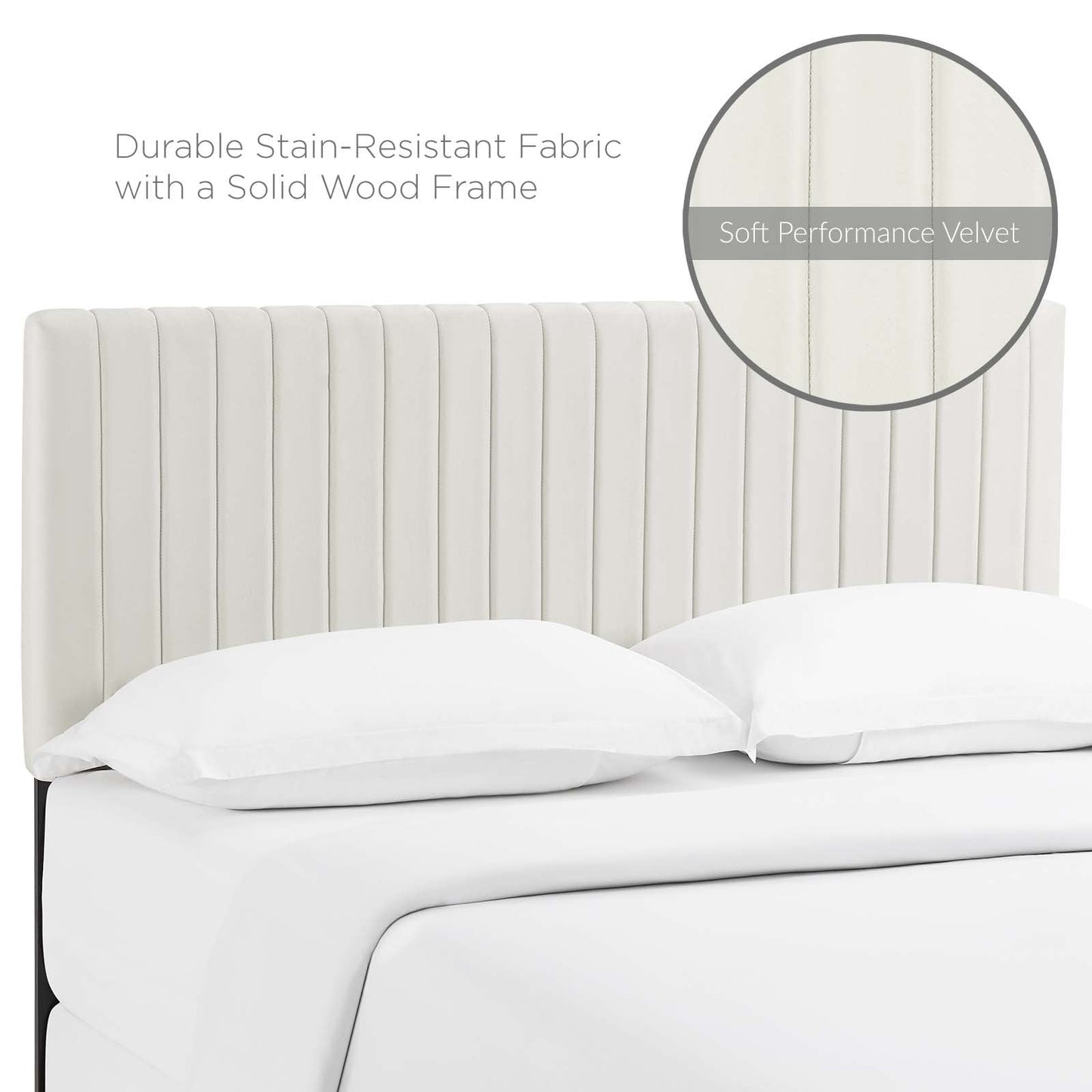 Modway Keira Full/Queen Performance Velvet Headboard | Headboards | Modishstore-28