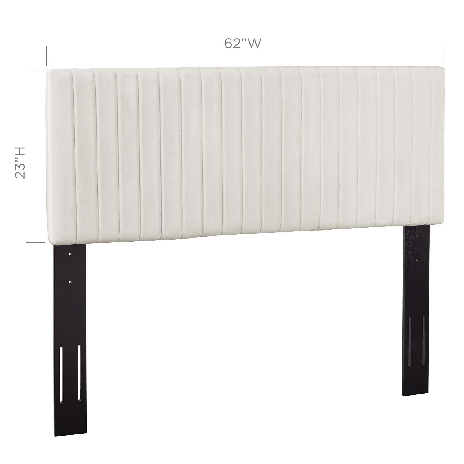 Modway Keira Full/Queen Performance Velvet Headboard | Headboards | Modishstore-29