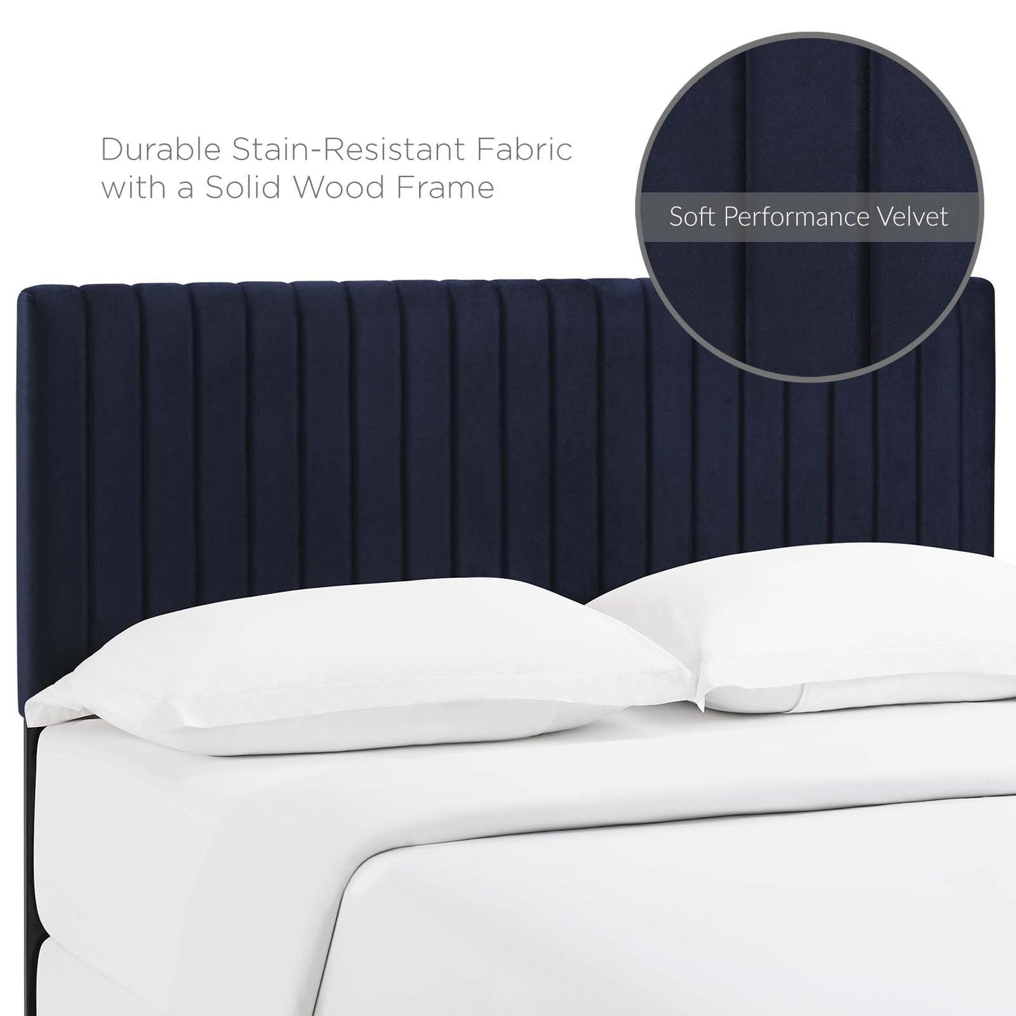 Modway Keira Full/Queen Performance Velvet Headboard | Headboards | Modishstore-41