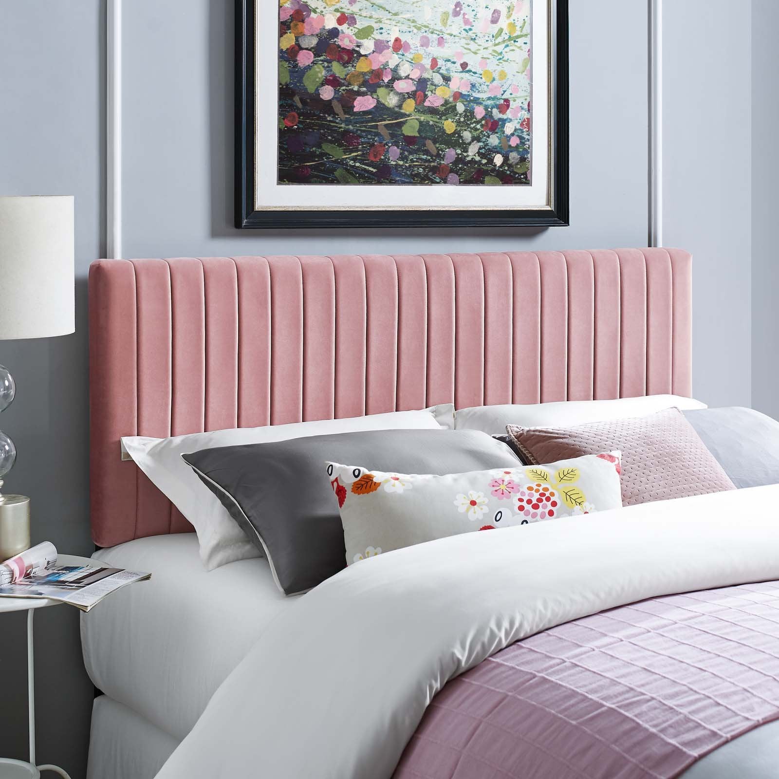 Modway Keira Full/Queen Performance Velvet Headboard | Headboards | Modishstore-10