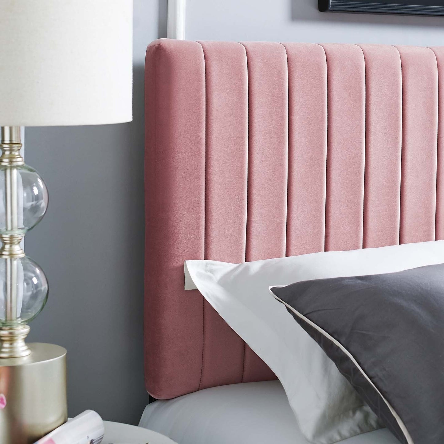 Modway Keira Full/Queen Performance Velvet Headboard | Headboards | Modishstore-16