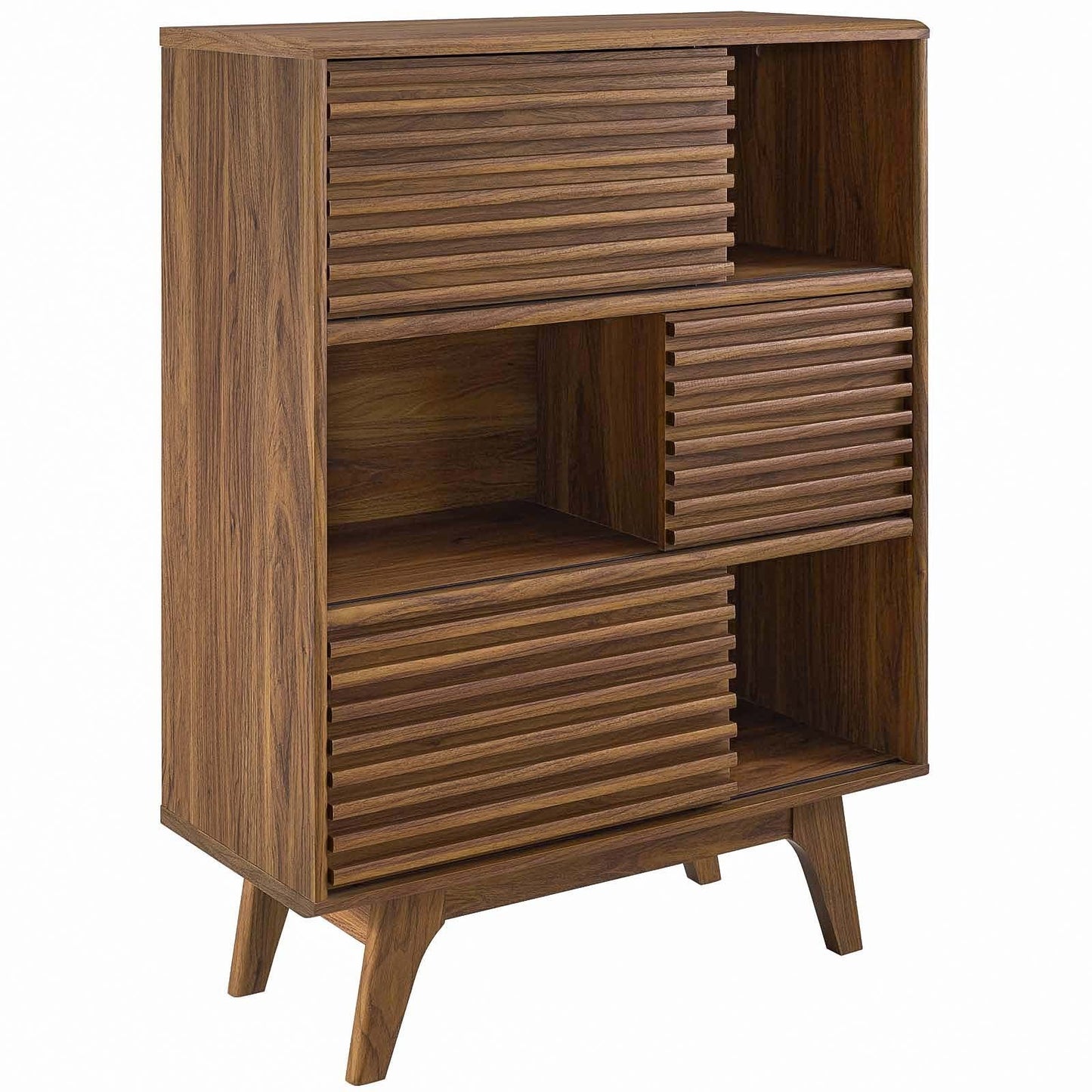 Modway Render Three-Tier Display Storage Cabinet Stand | Cabinets | Modishstore-7