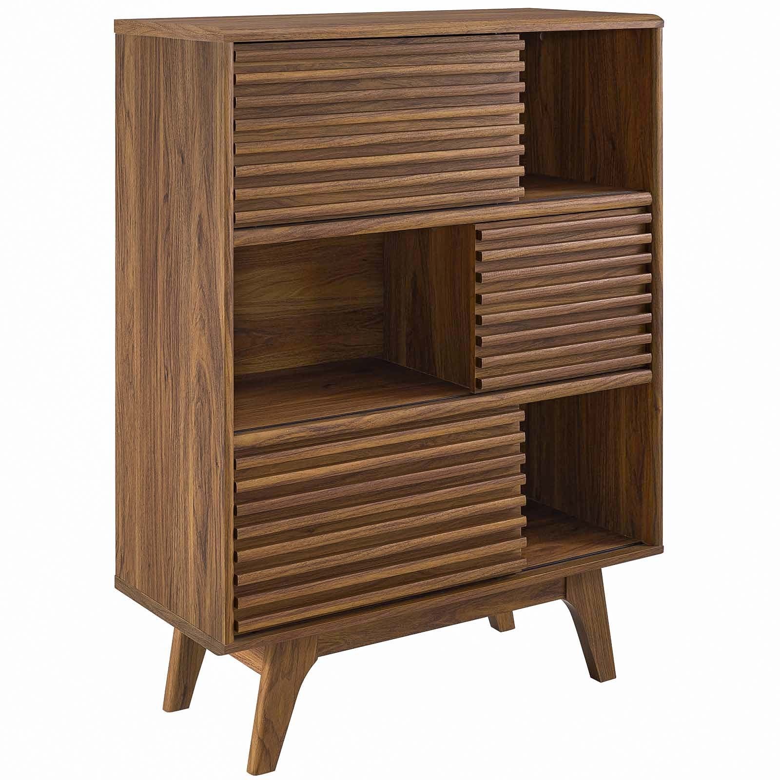 Modway Render Three-Tier Display Storage Cabinet Stand | Cabinets | Modishstore-7