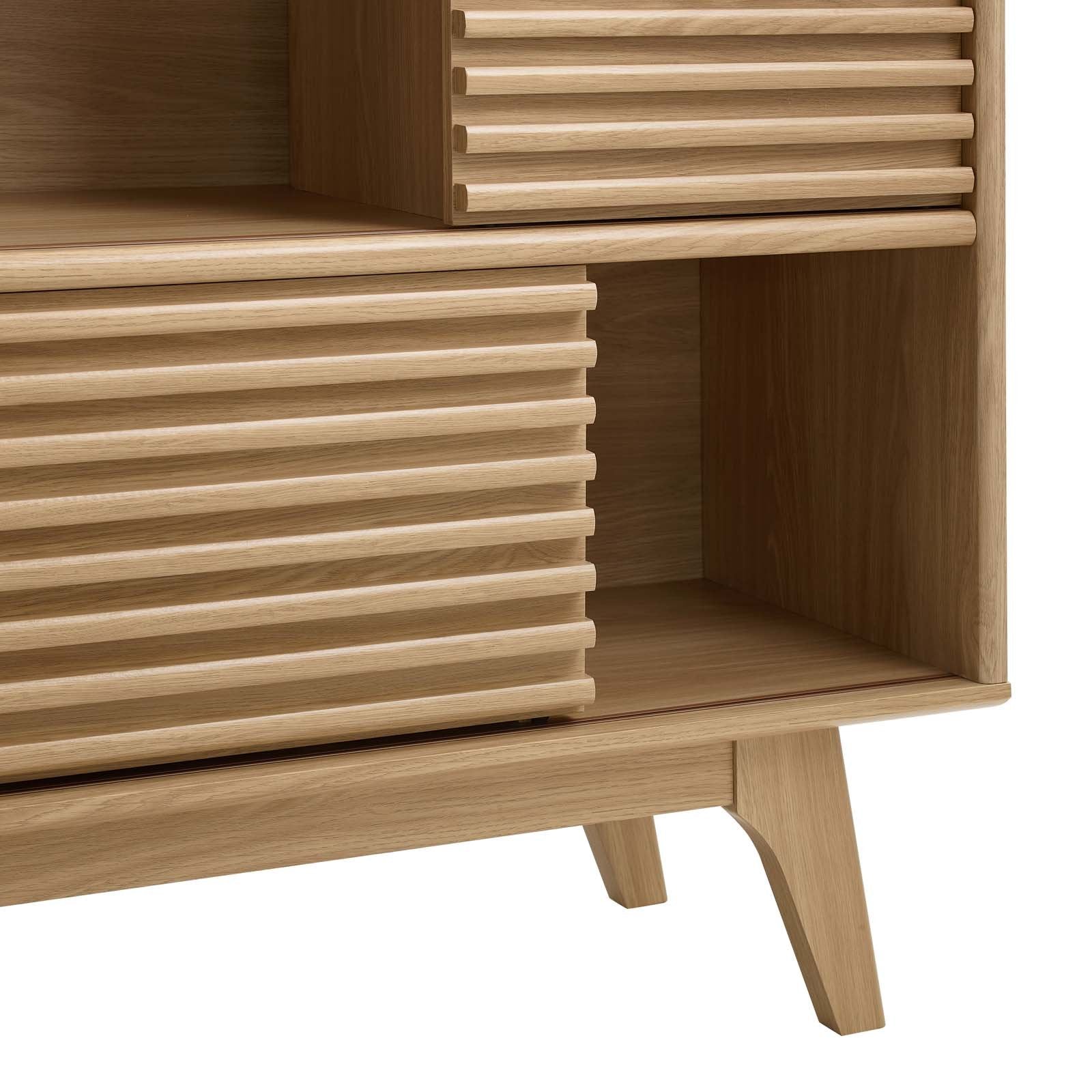 Modway Render Three-Tier Display Storage Cabinet Stand | Cabinets | Modishstore-14