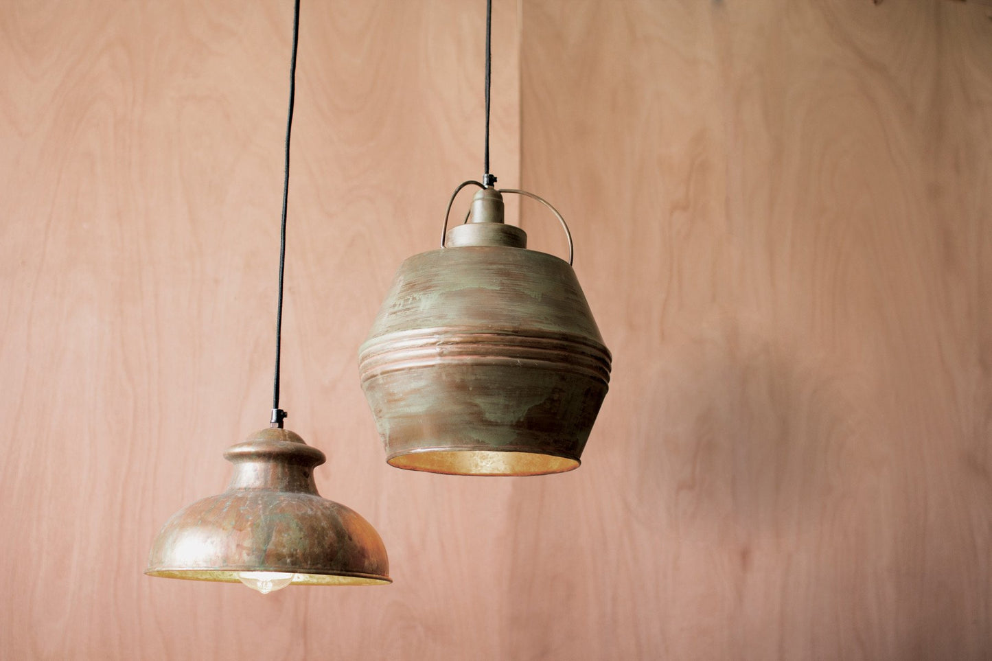 Kalalou Antique Rustic Pendant