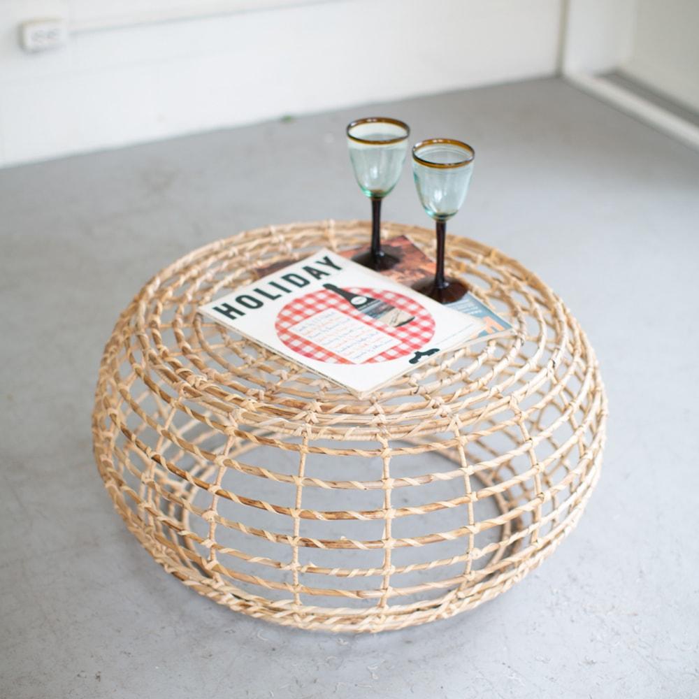 Kalalou Bamboo Coffee Table