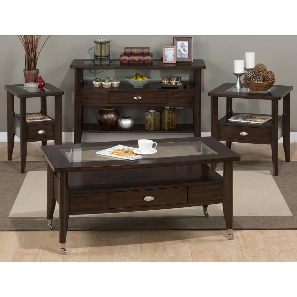 Jofran Montego Merlot Cocktail Table