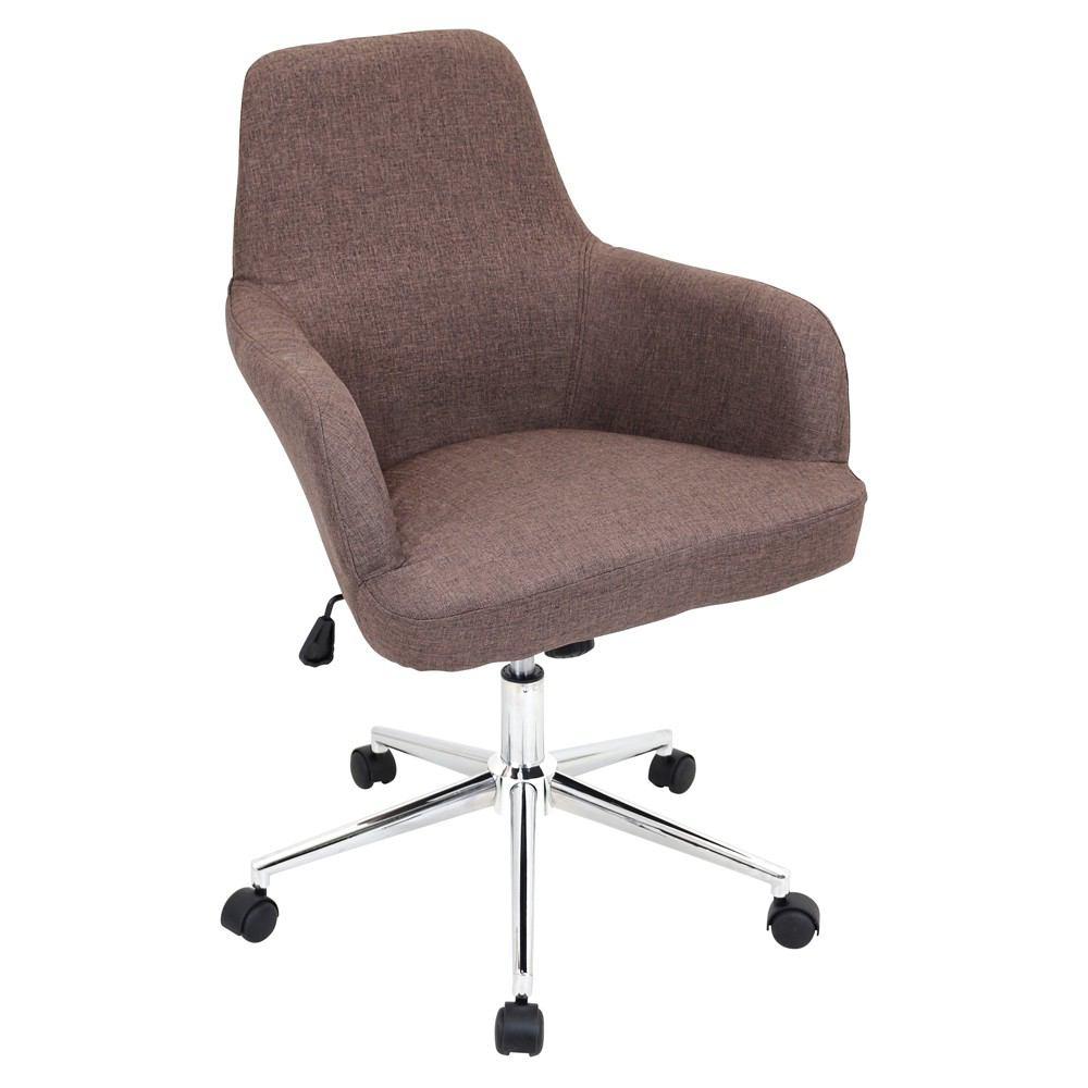 LumiSource Degree Office Chair Brown