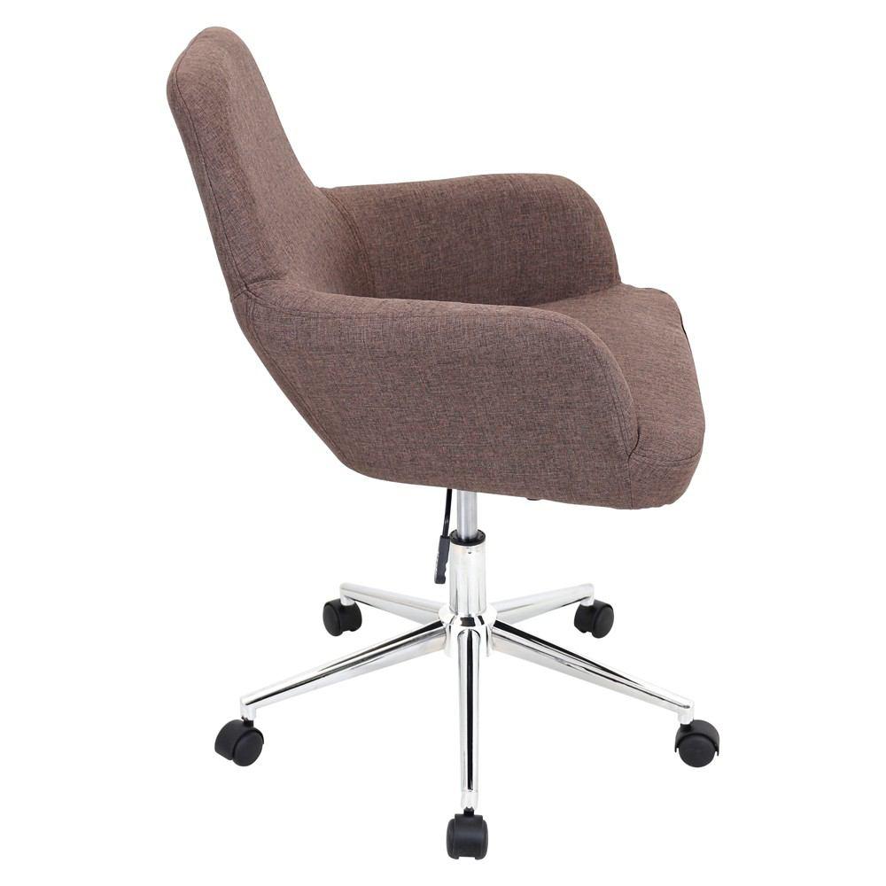 LumiSource Degree Office Chair Brown