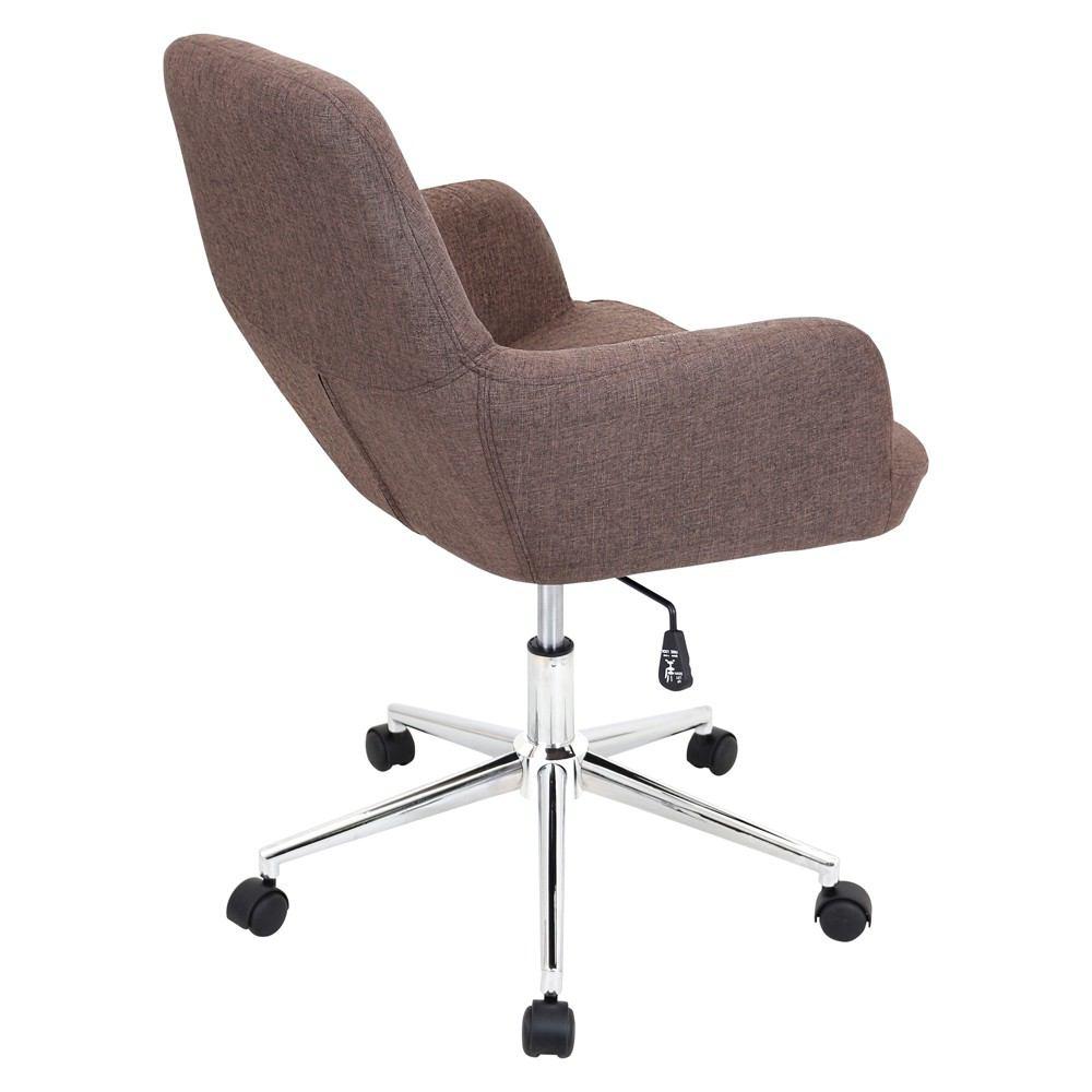 LumiSource Degree Office Chair Brown
