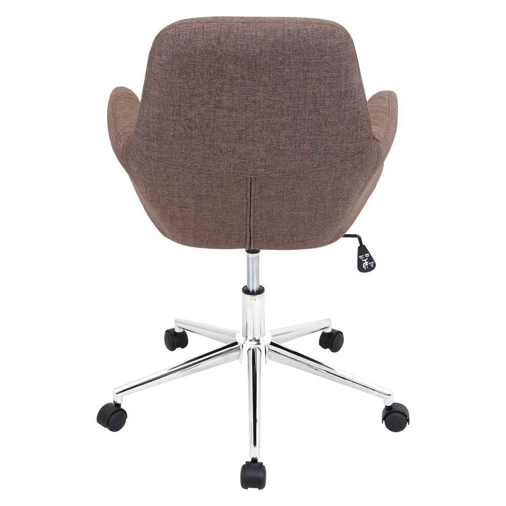 LumiSource Degree Office Chair Brown