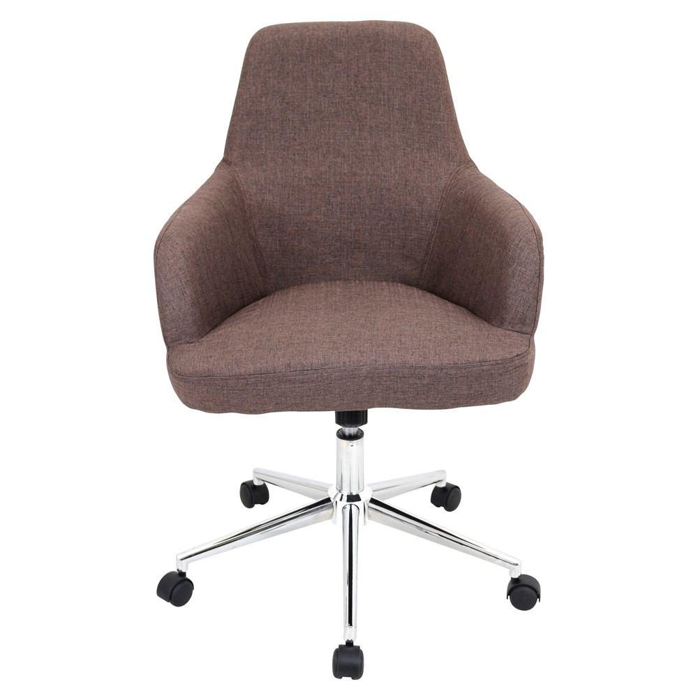 LumiSource Degree Office Chair Brown
