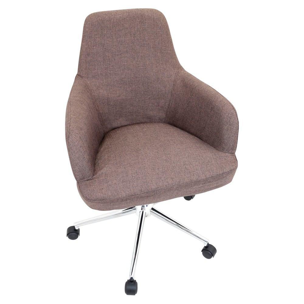 LumiSource Degree Office Chair Brown