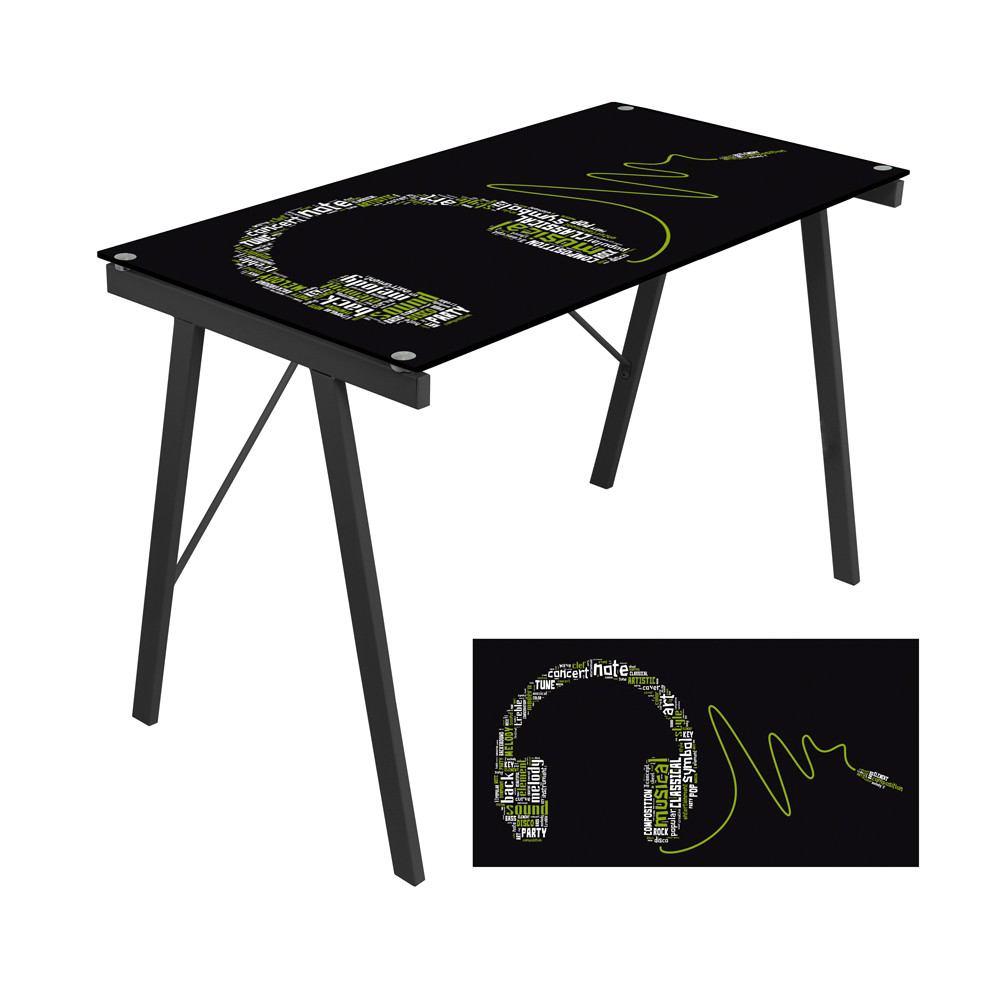 LumiSource Graphic Top Exponent Desk