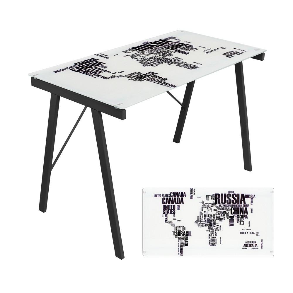 LumiSource Graphic Top Exponent Desk