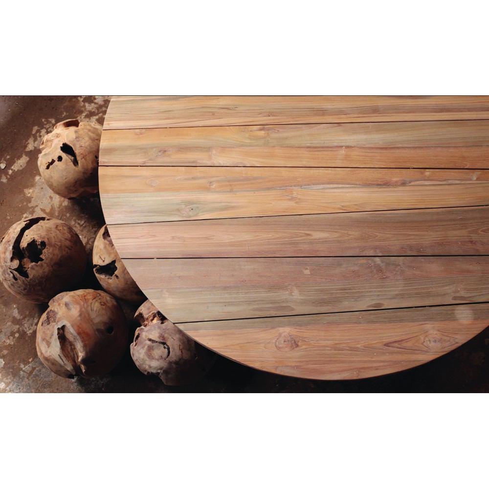 Padma's Plantation Outdoor Bora-Bora Chat Teak Table