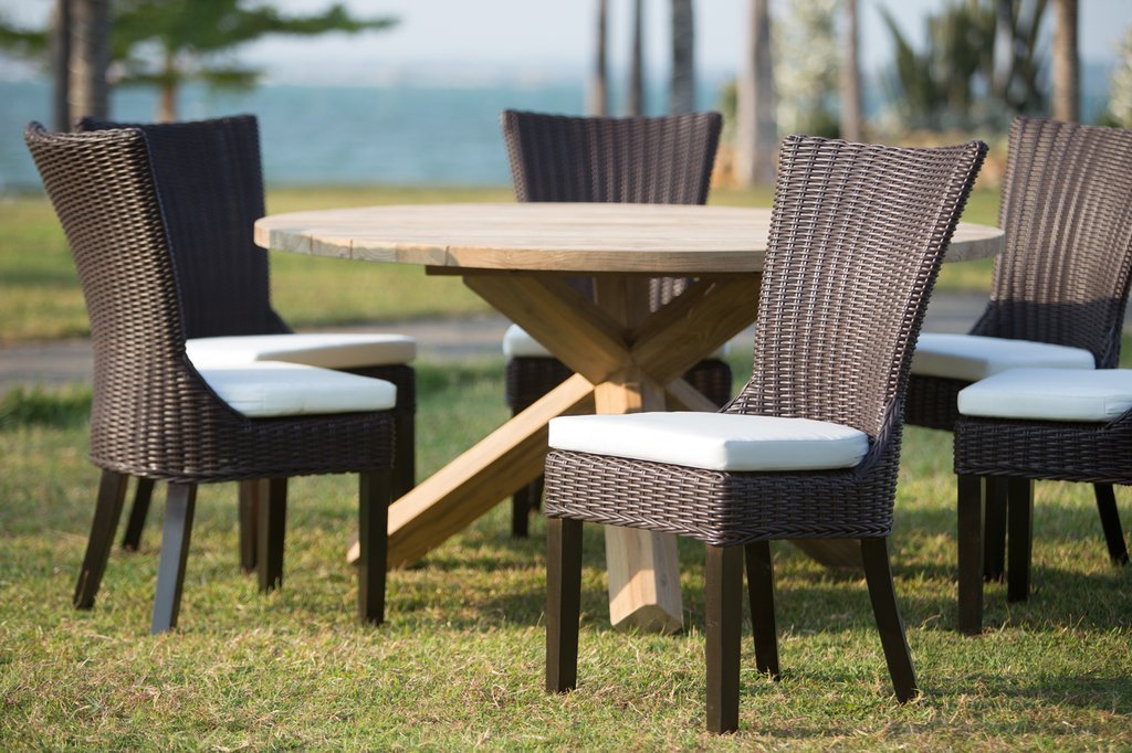 Padma's Plantation Outdoor Dominican Dining Chair - Set Of 2