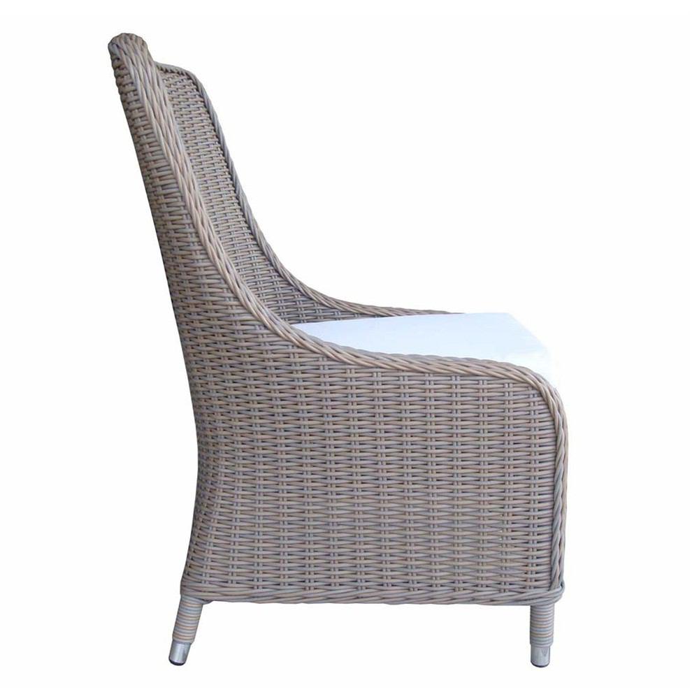 Padma's Plantation Outdoor Nautilus Dining Chair