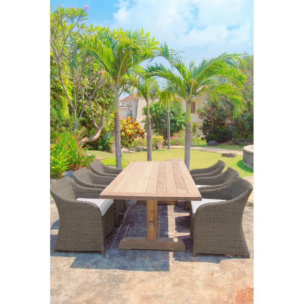 Padma's Plantation Outdoor Porto Fino Dining Table