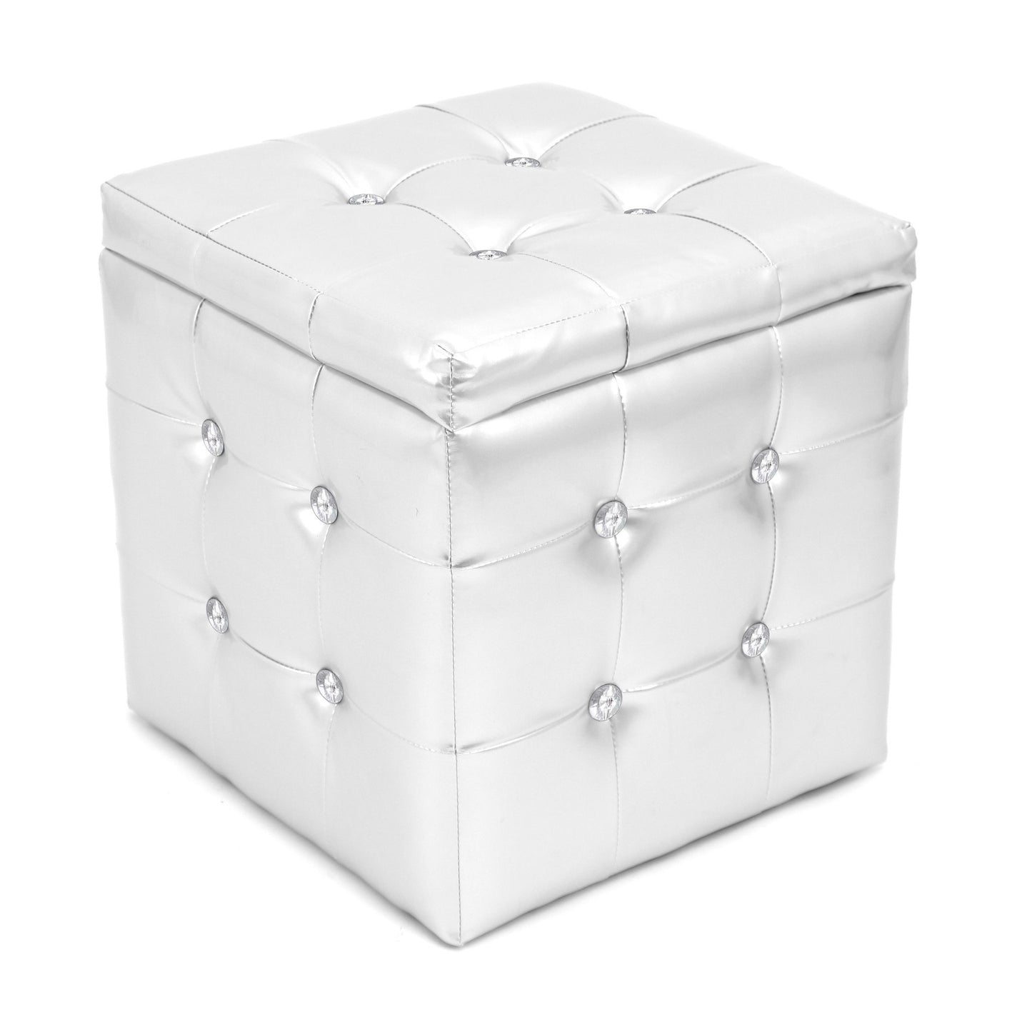 LumiSource Pouf Ottoman Square