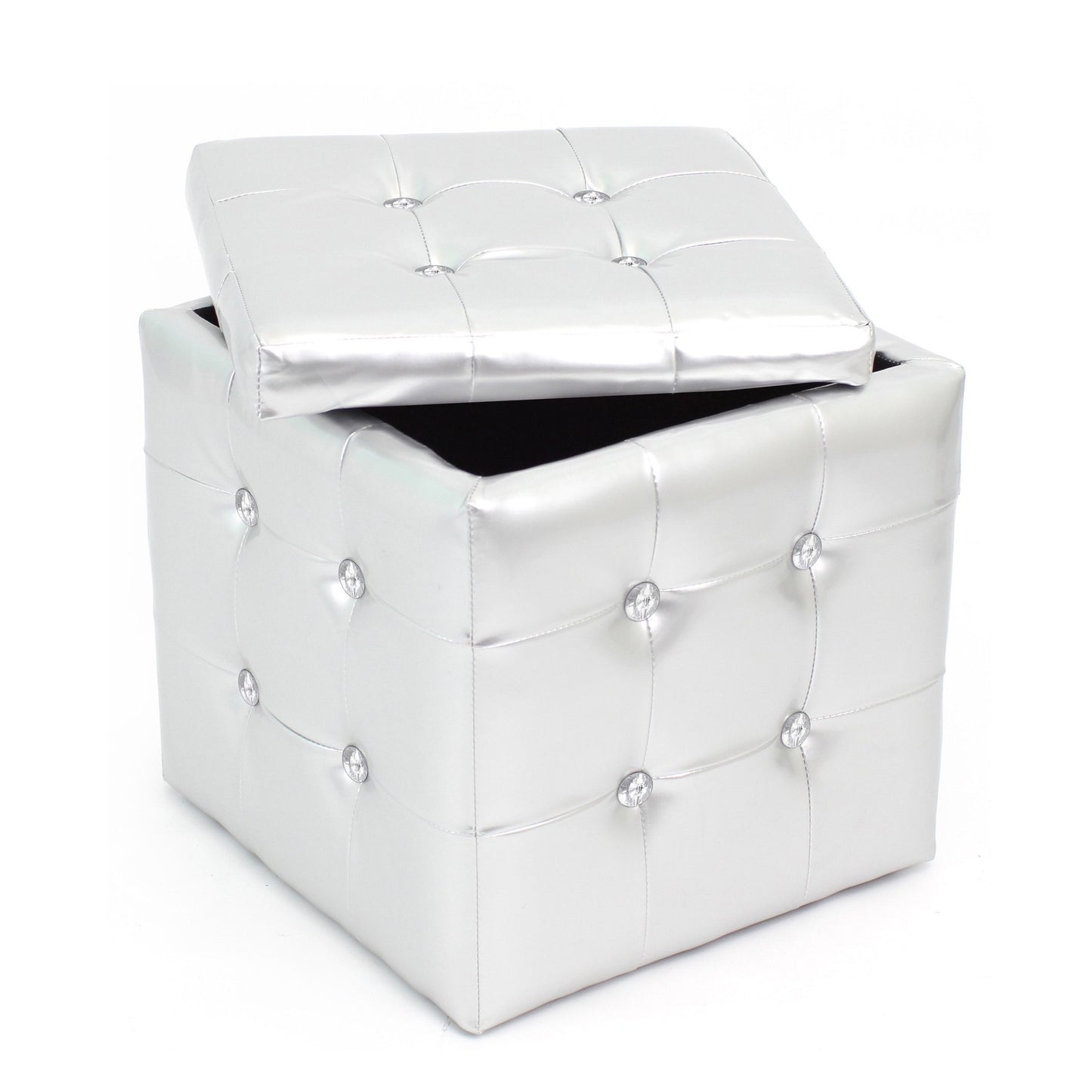 LumiSource Pouf Ottoman Square