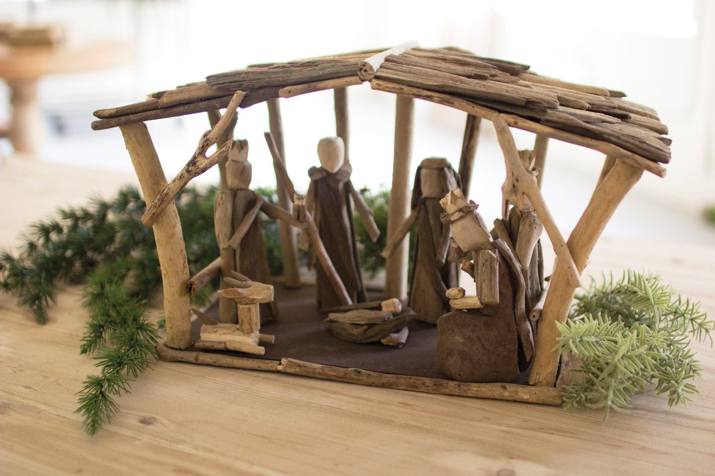 Kalalou Driftwood Nativity