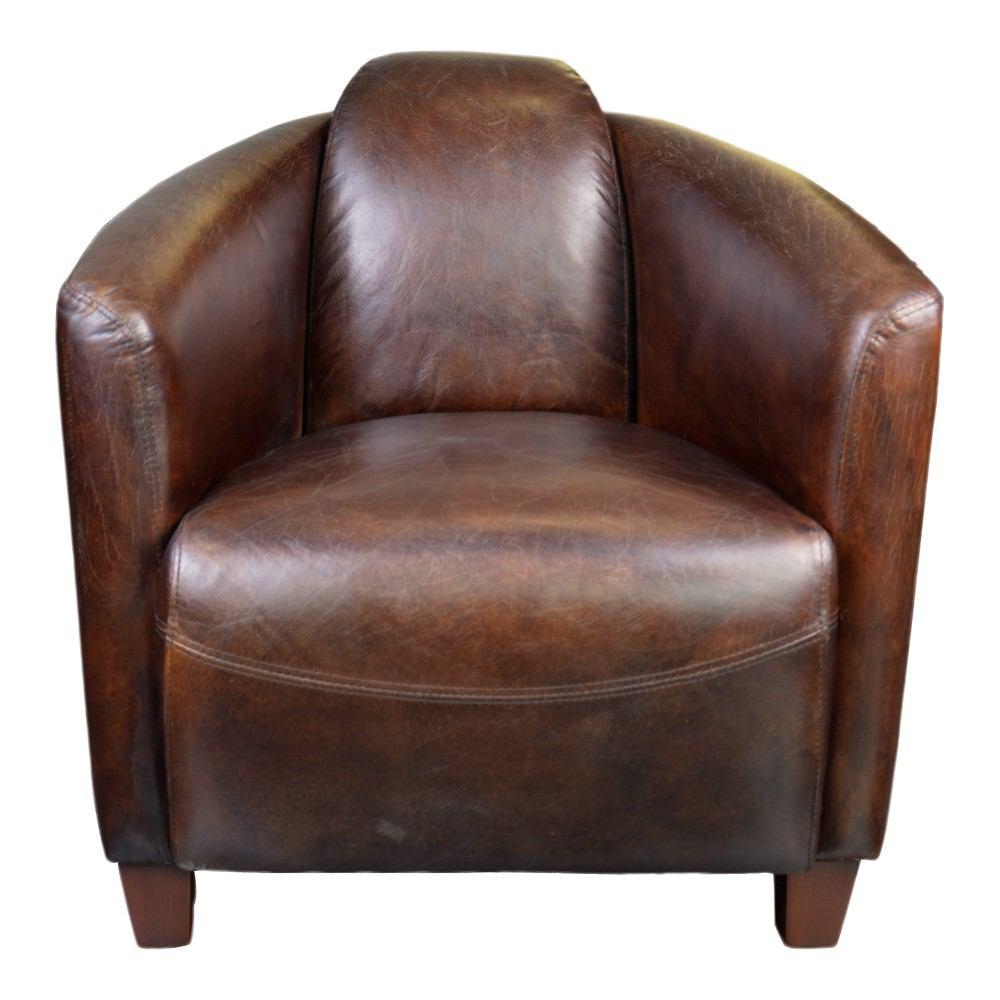 Moe's Home Collection Salzburg Club Chair - Brown