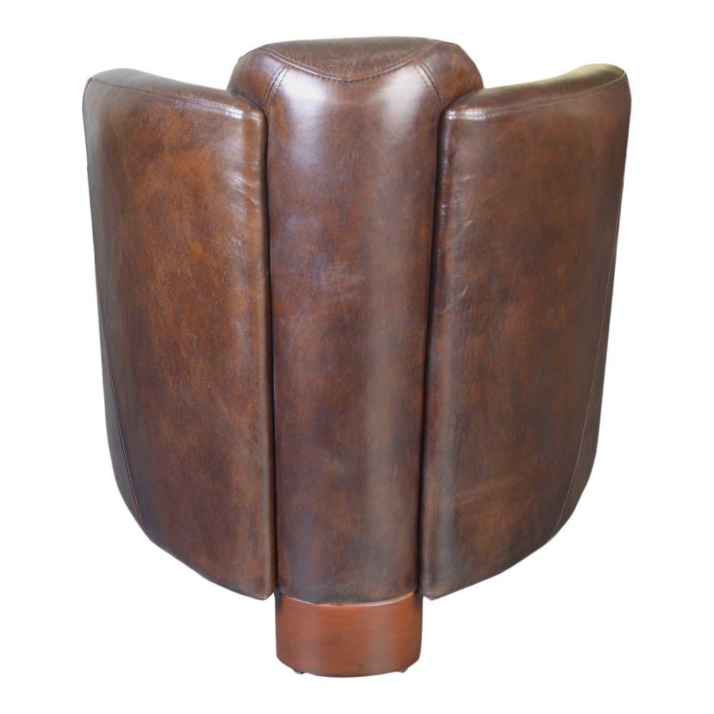 Moe's Home Collection Salzburg Club Chair - Brown