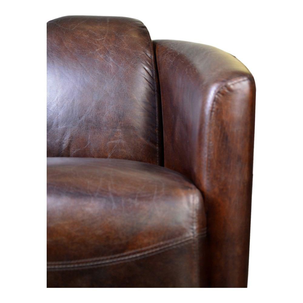 Moe's Home Collection Salzburg Club Chair - Brown