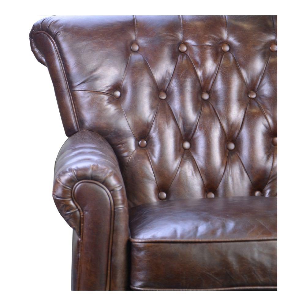 Moe's Home Collection New Castle Club Chair - Brown
