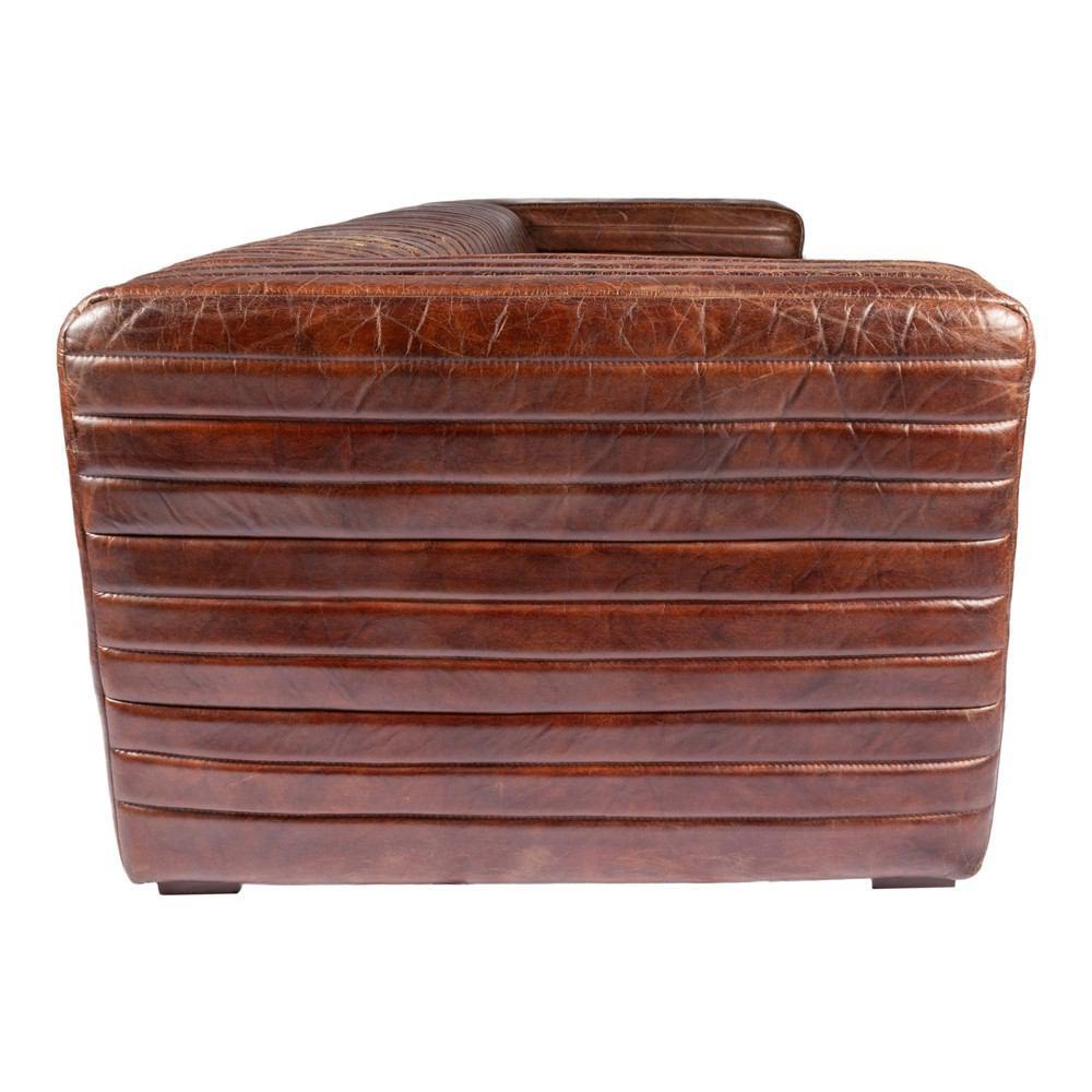 Moe's Home Collection Castle Sofa - Brown
