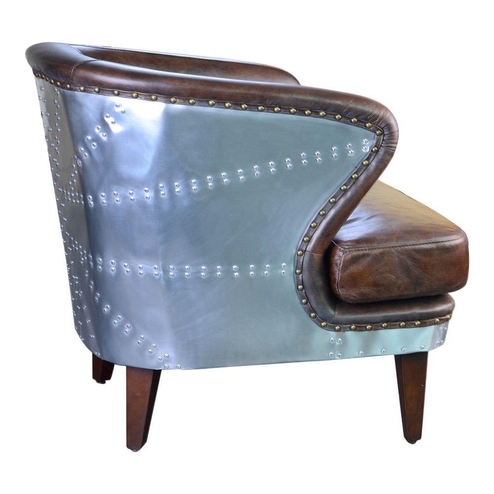 Moe's Home Collection Preston Club Chair - Brown