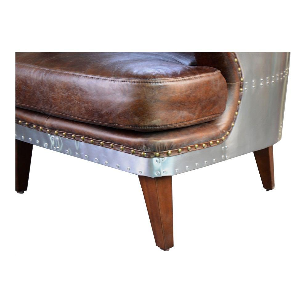 Moe's Home Collection Preston Club Chair - Brown
