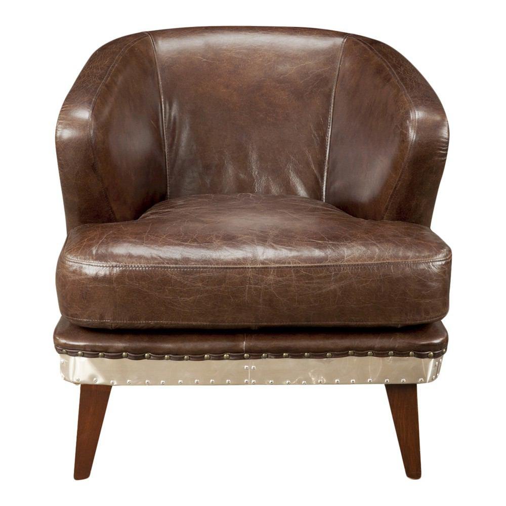 Moe's Home Collection Preston Club Chair - Brown