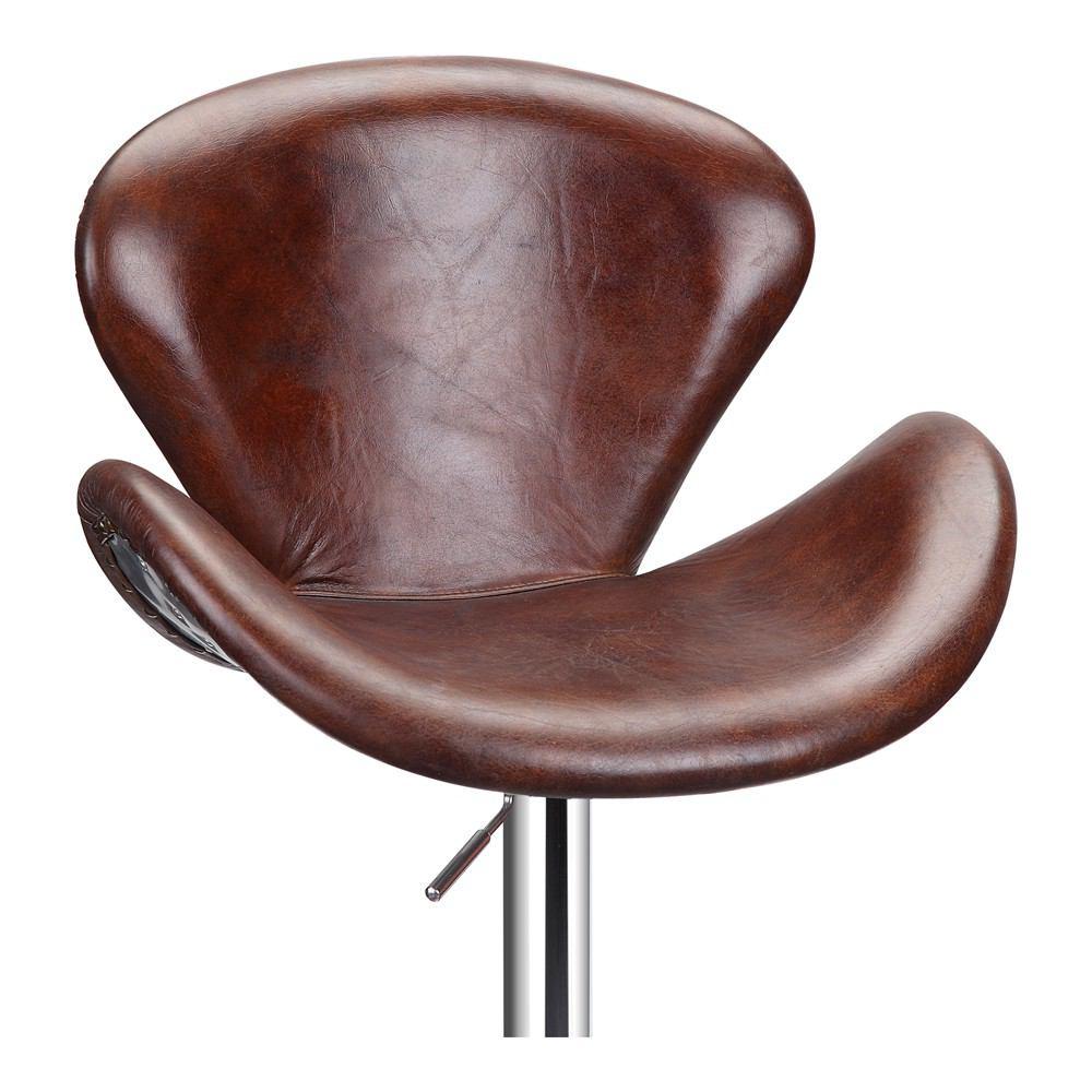 Moe's Home Collection Brighton Adjustable Stool - Brown