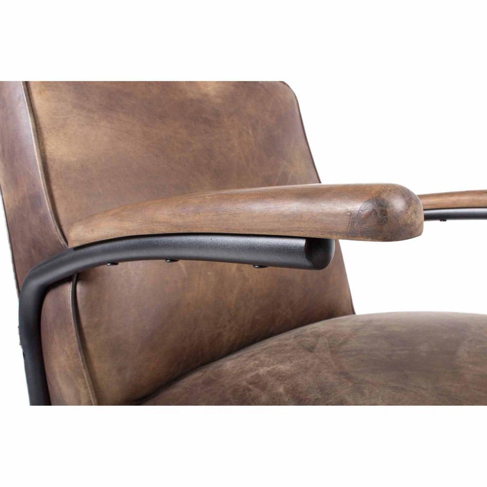 Moe's Home Collection Perth Club Chair - Light Brown