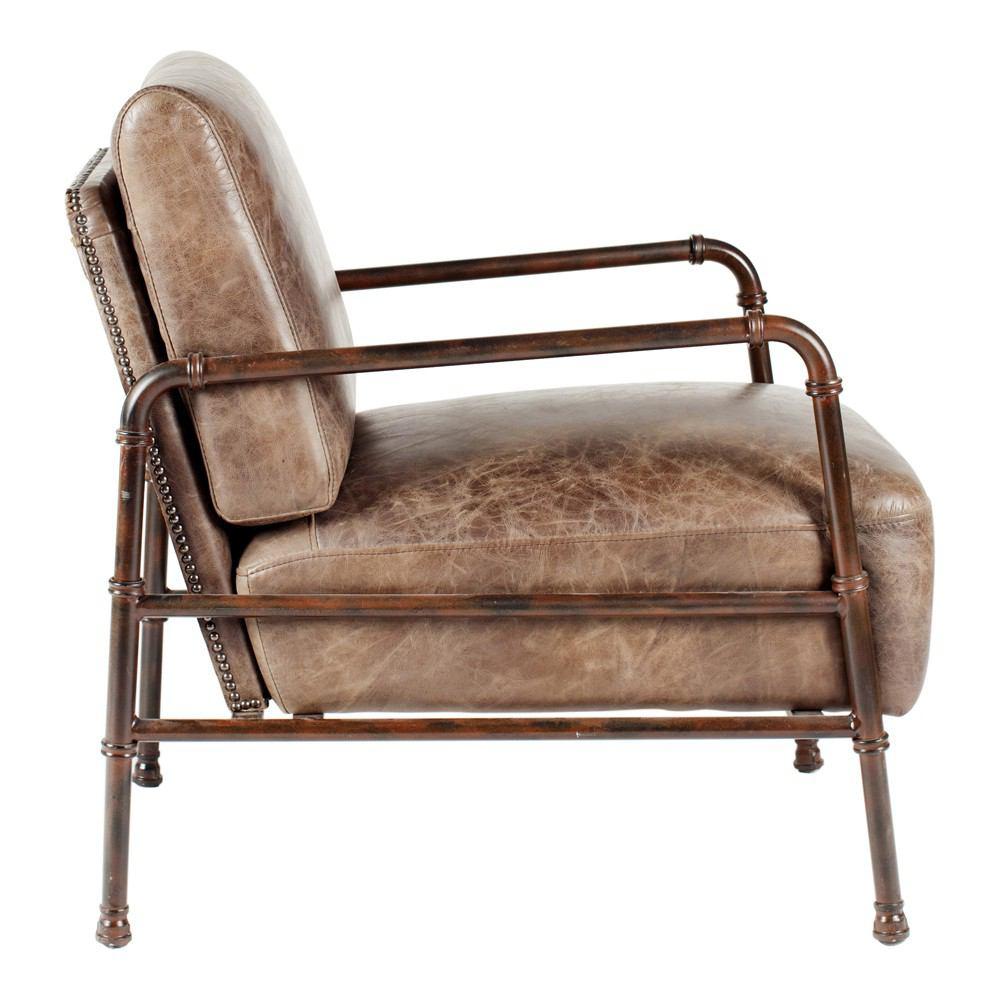 Moe's Home Collection Livingstone Club Chair - Light Brown