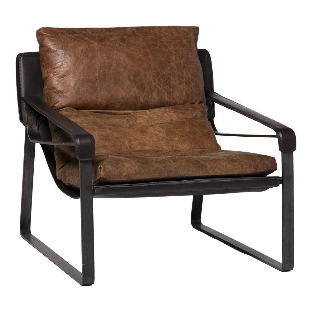 Moe's Home Collection Connor Club Chair - Brown