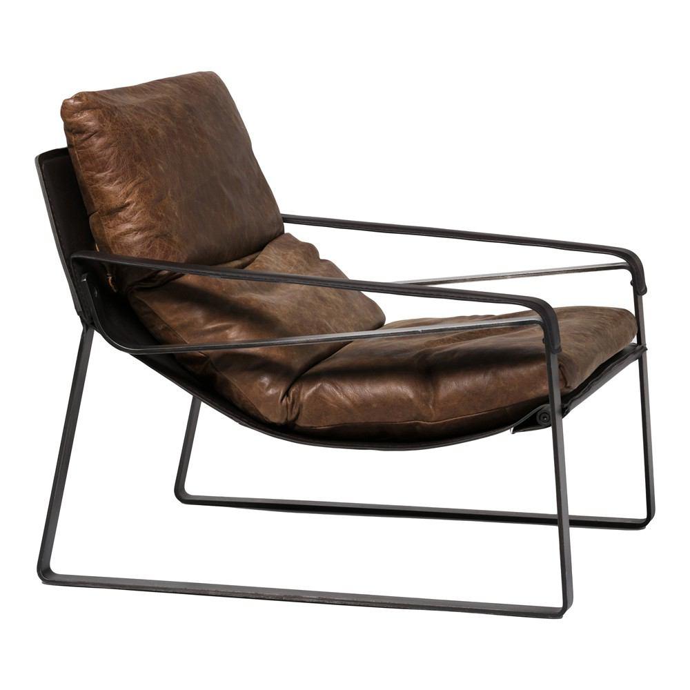 Moe's Home Collection Connor Club Chair - Brown