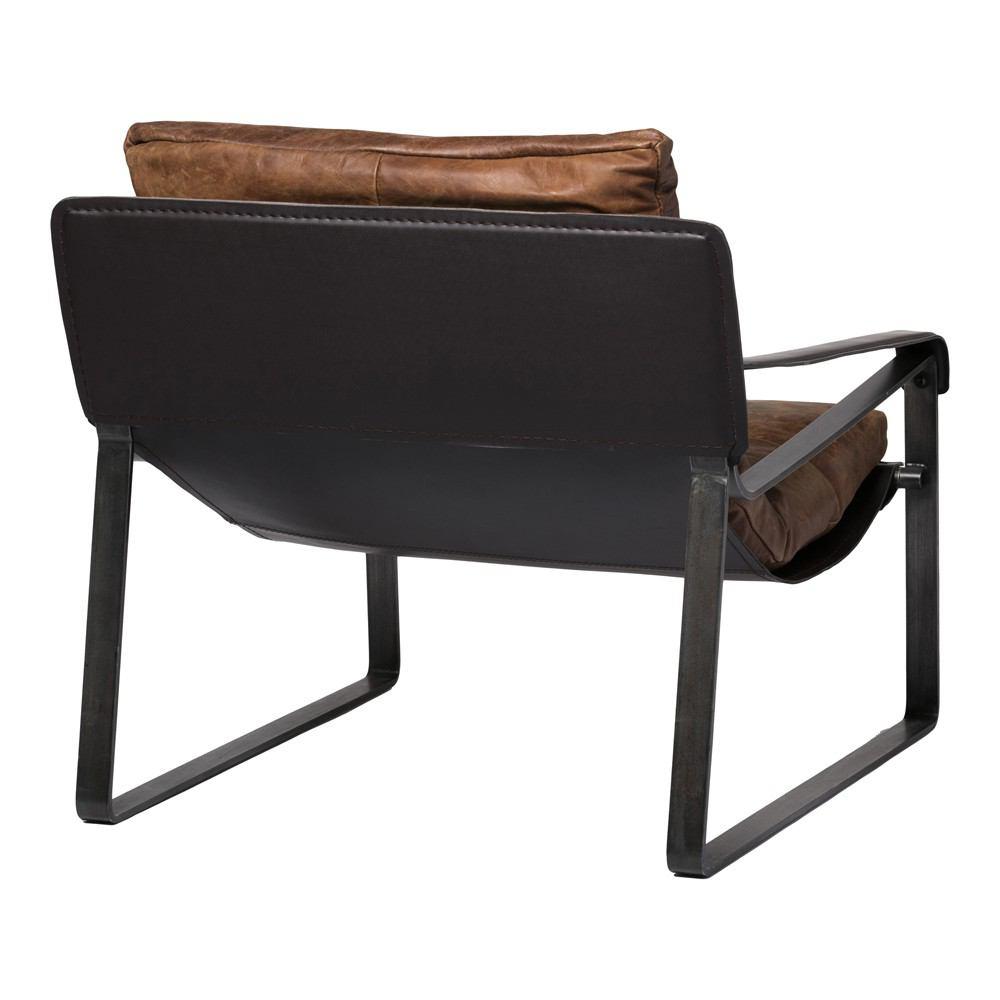 Moe's Home Collection Connor Club Chair - Brown