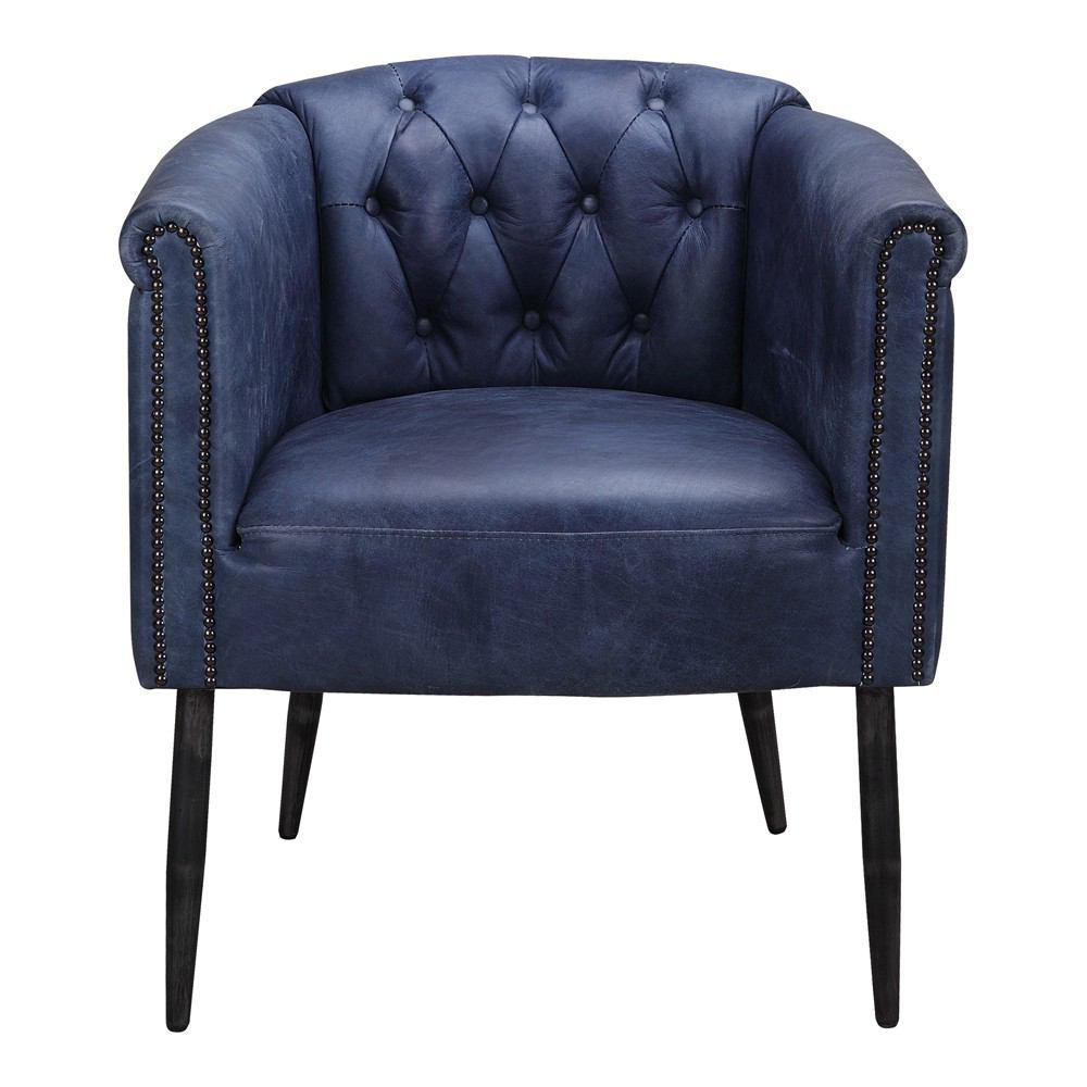 Moe's Home Collection Shapkin Leather Arm Chair