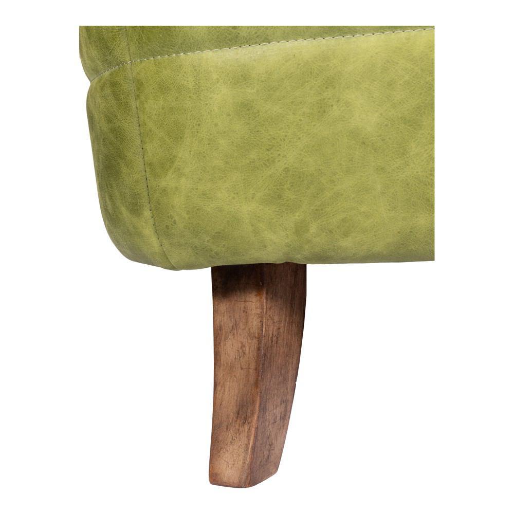 Moe's Home Collection Magdelan Tufted Leather Sofa