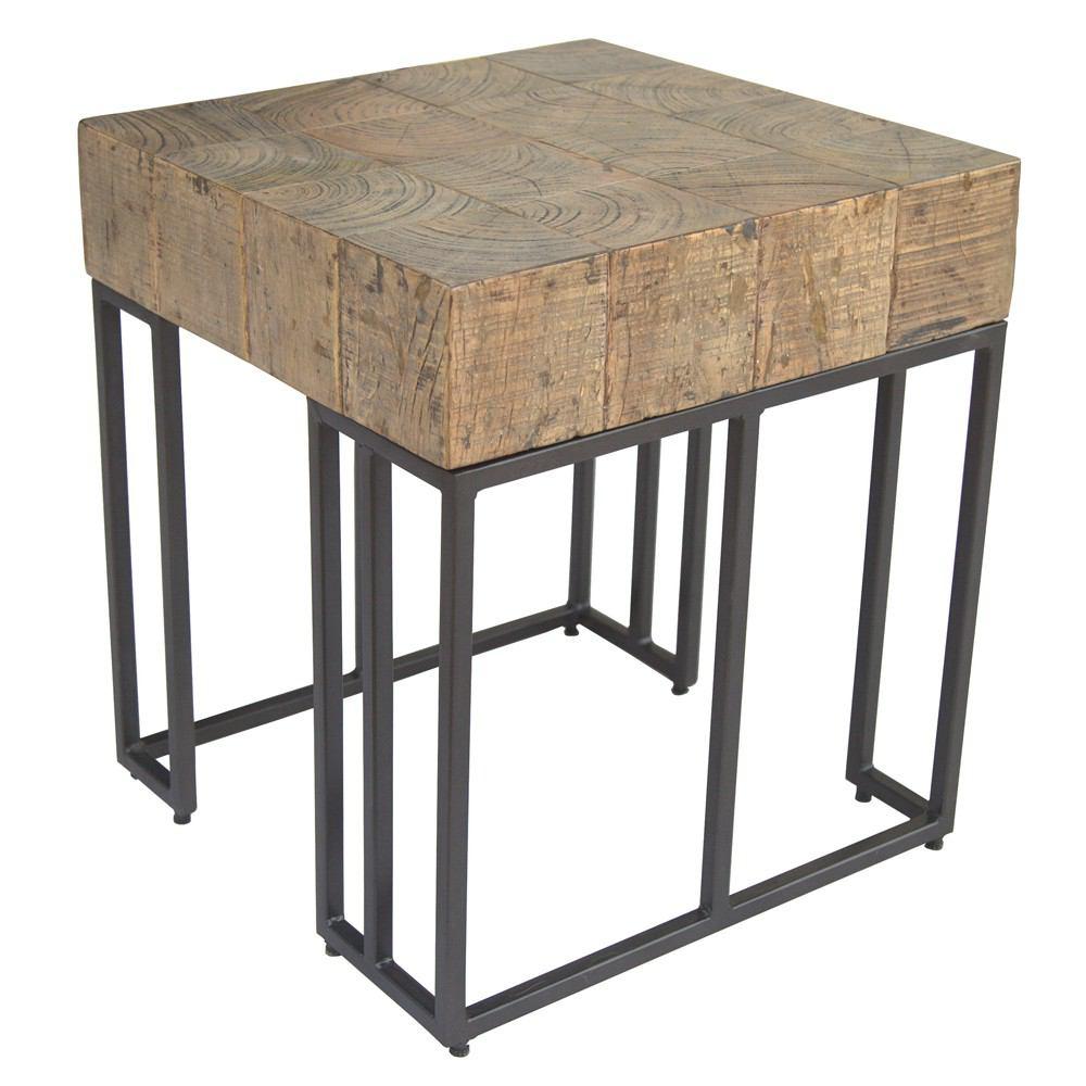 Moe's Home Collection Crosscut Side Table