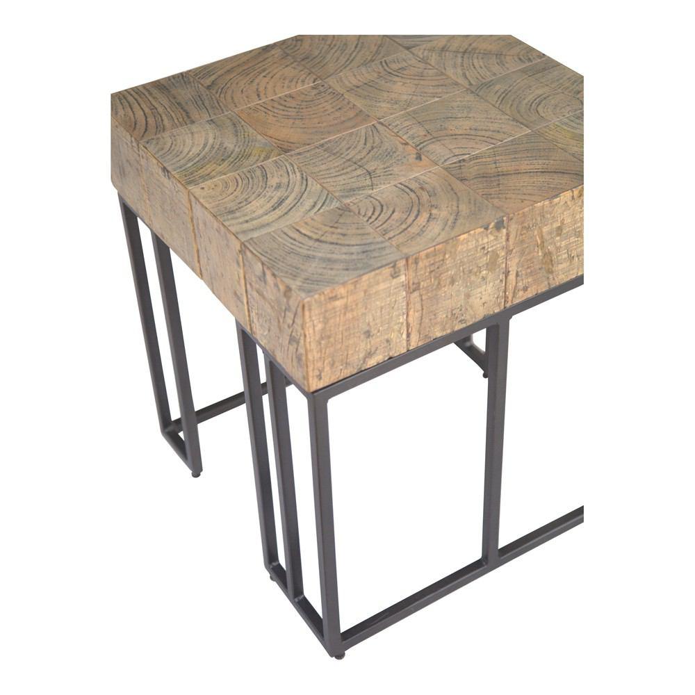 Moe's Home Collection Crosscut Side Table
