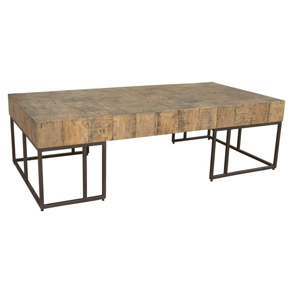 Moe's Home Collection Crosscut Coffee Table
