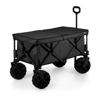 Picnic Time Adventure Wagon All Terrain Edition Black Fusion