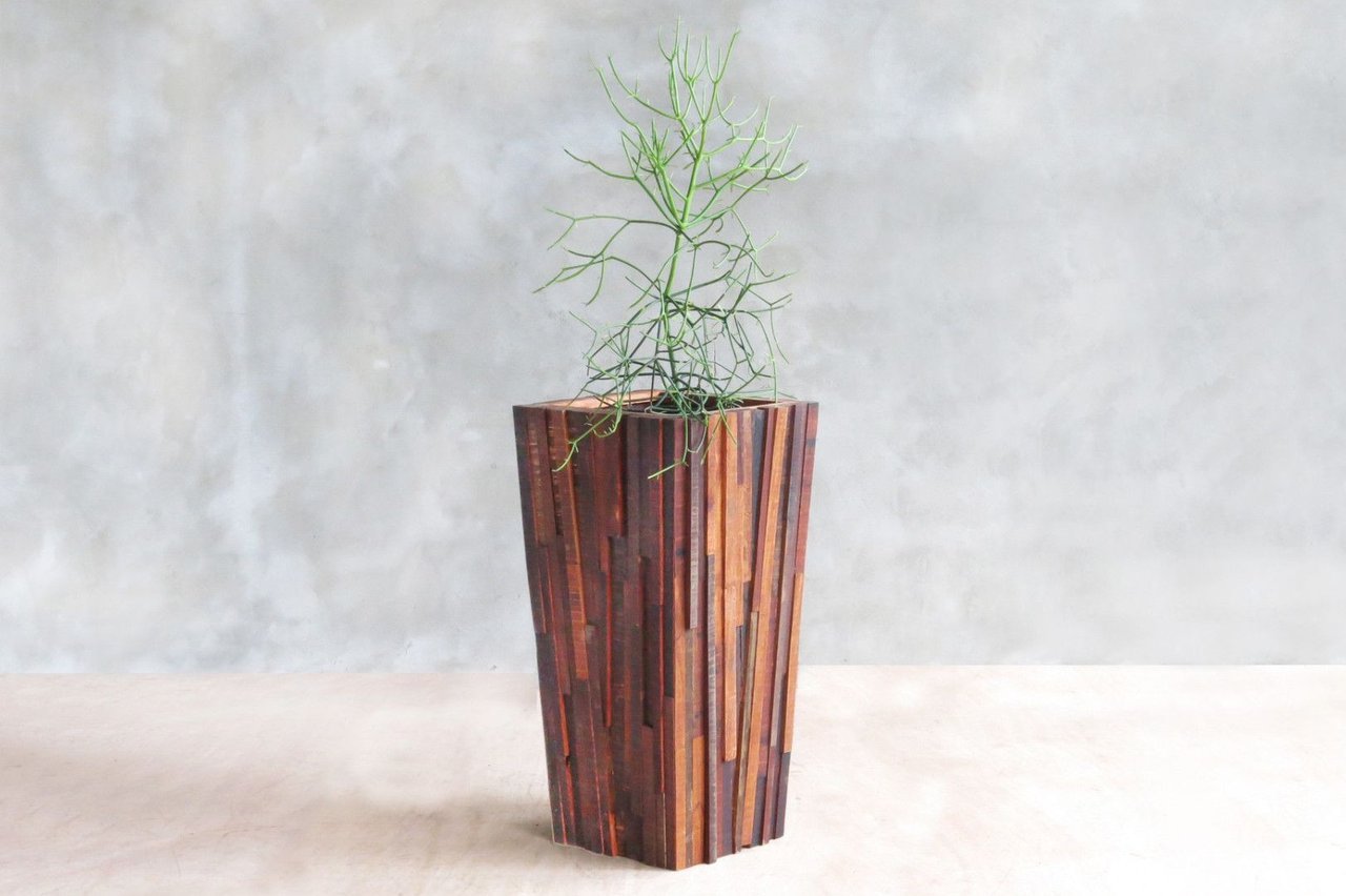 Masaya Mixed Hardwood Planter