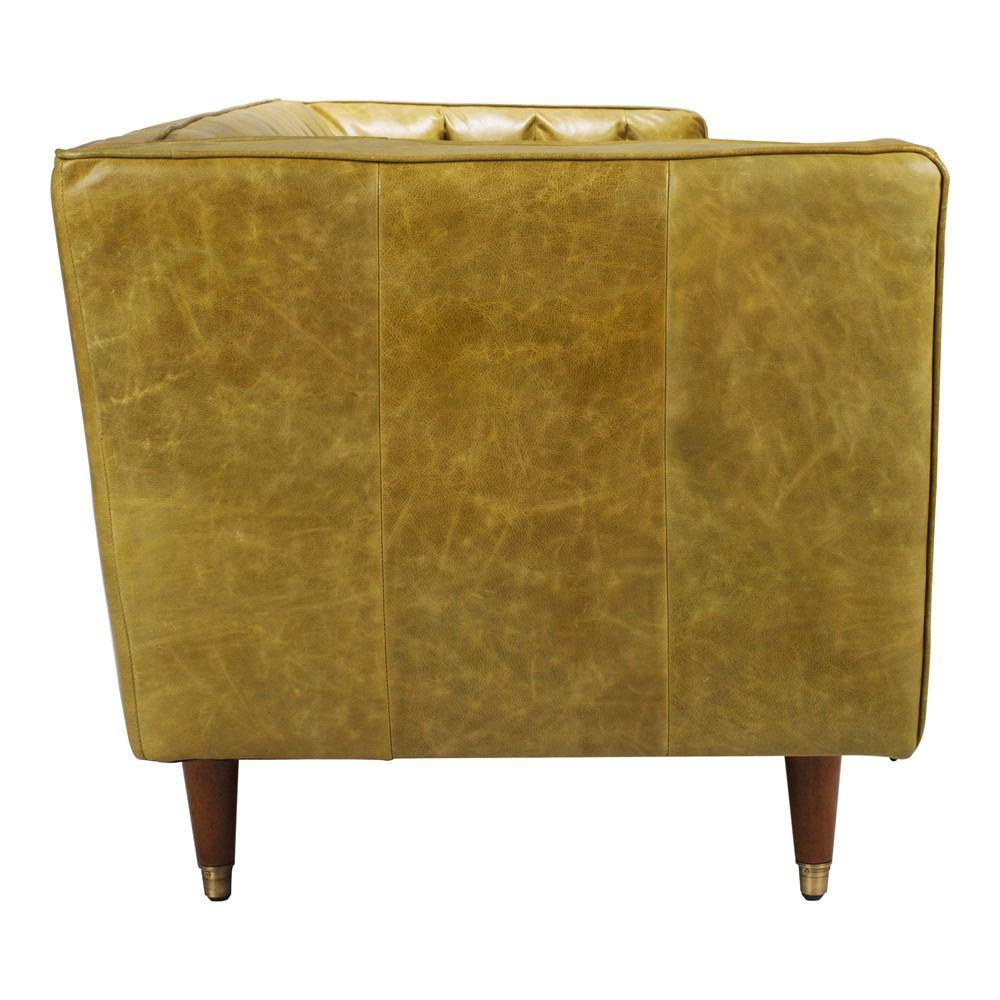 Moe's Home Collection Barin Leather Sofa