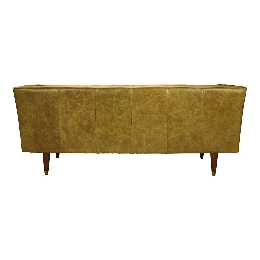 Moe's Home Collection Barin Leather Sofa